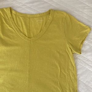 Eileen Fisher organic cotton v-neck tee